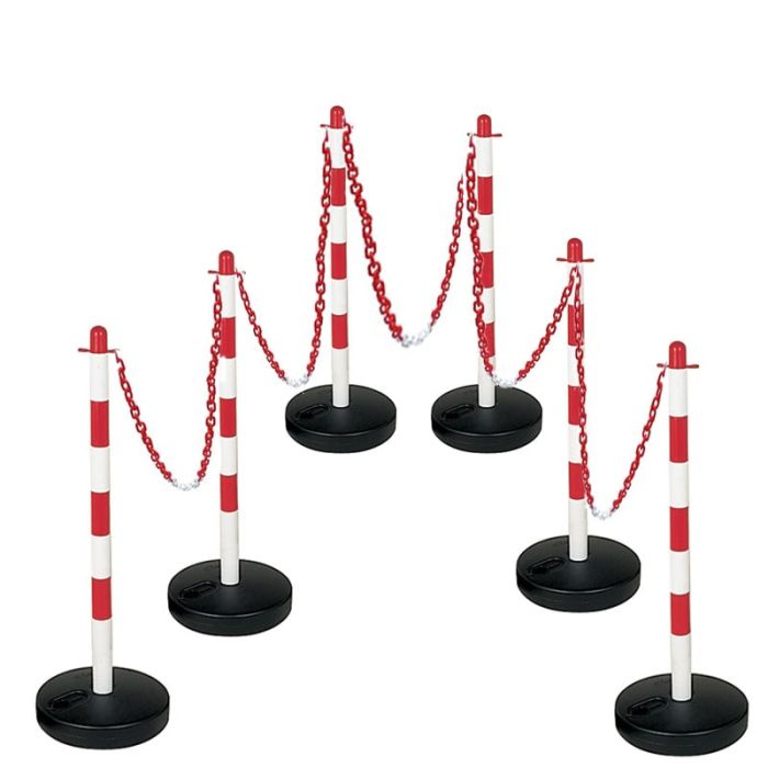 Round Base Chain Post