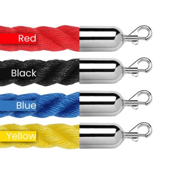 Braided Rope for Post Barrier