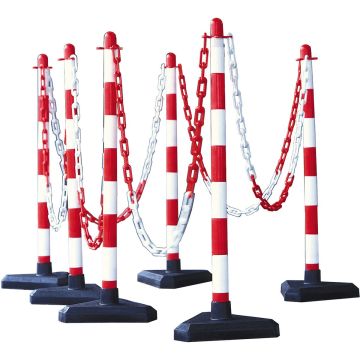 Plastic Chain Barrier Triangle Base